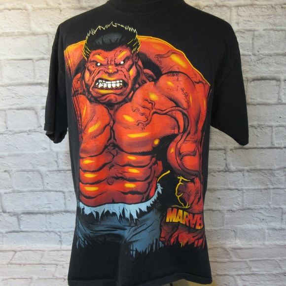Marvel | Shirts | Marvel Red Hulk Tee 